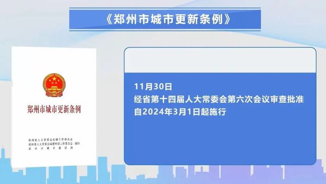 “郑州经验” 走向全国凯发k8网站城市更新(图5)